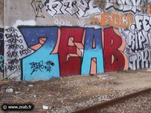 Fait par les TPK sur la voie du RER B à La Courneuve