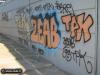 Graff TPK ZEAB TPK près de la voie du RER B. A La Courneuve. 2008